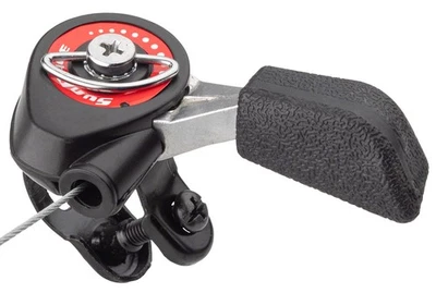 SunRace MTB Friction Shift Shifter Alloy Lever with Steel Clamp & Galvanized - Image 1 of 3