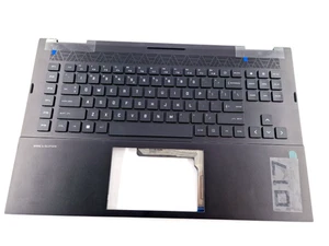 HP Omen 17-CK Handauflage mit Tastatur US mit Hintergrundbeleuchtung Original... - Bild 1 von 11
