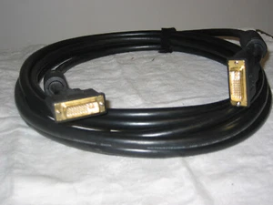 15Ft. DVI-I Dual Link (24+5) Male to Male Digital/Analog Video Cable Loc ALB2 - Picture 1 of 1