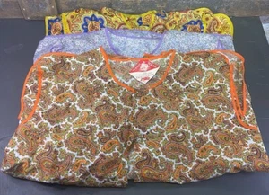 3 grembiuli vintage Smocks, 1 con etichetta Fruit of the Loom - Foto 1 di 9