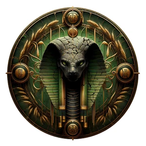 Renenutet altägyptische Göttin der Ernte 3" Ägyptologie Ägypten Mythos Aufkleber - Bild 1 von 1