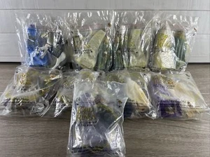 NOS (9) Lord of the Rings Celeborn Pippin Saruman Orc Arwen 2001 Burger King - Picture 1 of 10