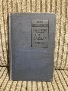 Shakespeare's Julius Caesar The Lake English Classics Edited By Neilson 1919 Vtg - Bild 1 von 5
