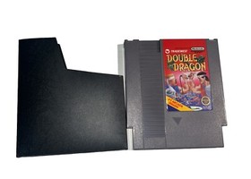 Cartucho y cubierta antipolvo Double Dragon (Nintendo Entertainment System, 1988) NES