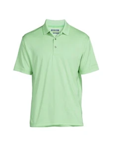 BEN HOGAN Men’s Performance Short Sleeve Collared Pull-On BLUE Polo Shirt S NEW - Picture 1 of 16