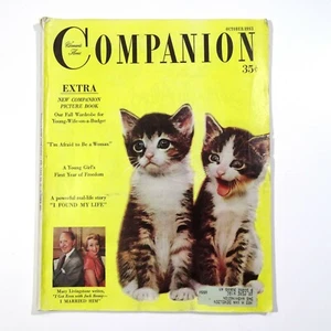 WOMANS HOME COMPANION OCTOBER 1953 GREAT ADS ARTICLES STORIES HOLLYWOOD 1F7 - Picture 1 of 7