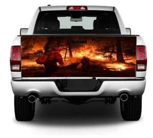 Wildfire Firefighters Tailgate Wrap Vinyl Graphic Decal Sticker Wrap New in Box - Picture 1 of 6