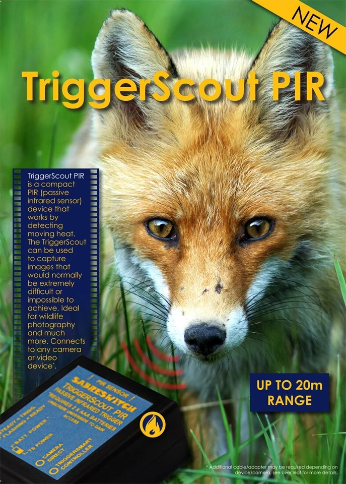 Infrared detector kit  for camera trigger  - TriggerScout by Triggersmart - Image 1 of 4