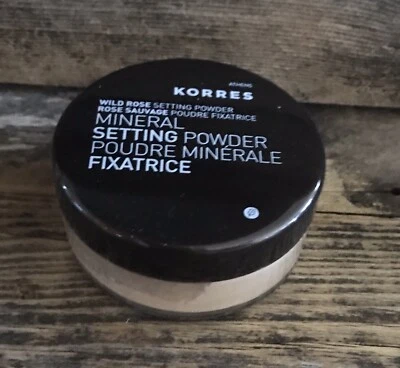 KORRES ~ Polvo de ajuste mineral de rosa silvestre ~ Nuevo/UB/Sellado ~ 0,29 oz ~ BB Foto 1 de 2