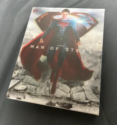 Man Of Steel | WeET 4K BLU-RAY Steelbook Lenticular B2 Limited Edition DC - Image 1 of 4