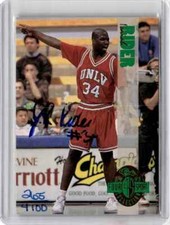 1993-94 Classic Four Sport J.R. Rider Auto Basketball Card 265/4100