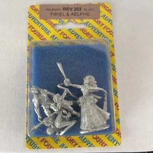 Fonderia Miniature Antichi Elfi Revenant Firiel & Aelphe REV 302 Sigillato D&D - Foto 1 di 9