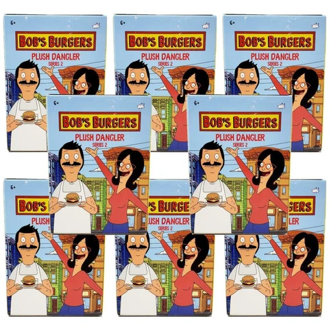 Bob's Burgers Plush Dangler : Series 2 - Lot of 8 NEW + Sealed Boxes! Cover