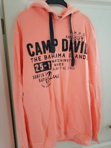 Camp David Sweatshirt Hoodie Orange Gr. XXXL Nie getragen - Bild 1 von 2