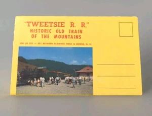 Tweetsie R.R. Historic Old Train Mountains Blowing Rock & Boone NC Souvenir - Picture 1 of 14