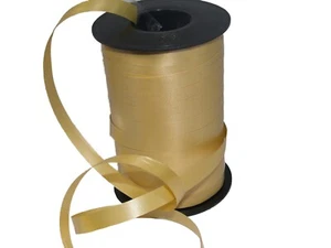Curling Poly Ribbon 1cm x 250yards Gold (2636) - Picture 1 of 1