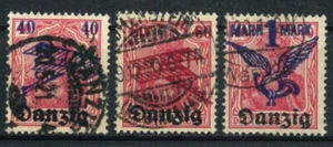 ALEMANIA Estado Libre Danzig 1920 Correo Aéreo - USADO - Imagen 1 de 2