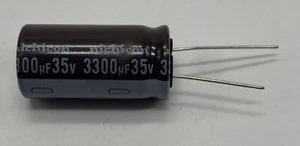 Condensador electrolítico Nichicon serie PW UPW1V332MHD 3300uf/35V - Imagen 1 de 3
