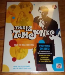 This is Tom Jones (3 DVD) HOT Legendary TV SHOW Performances VOL 1 - SEALED NEW - Foto 1 di 12