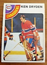 1978-79 O-Pee-Chee Ken Dryden Montreal Canadiens #50