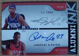 LAMARCUS ALDRIDGE 2006-07 ROOKIE HOT PROSPECTS ALUMNI INK # 10/25 AUTO SIGNED - Picture 1 of 2