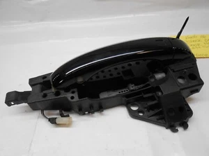Audi A6 Black Exterior Door Handle Left Side OEM 4H0837885 DX0112 - Picture 1 of 8