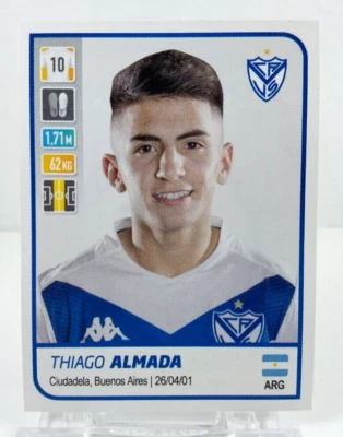2021 Panini Futbol Argentino Thiago Almada Rookie Sticker Velez Sarsfield #475  - Image 1 of 4