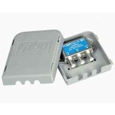 HQ FUBA OSD 201 DiSEqC Schalter 2/1, HDTV Umschalter Switch Wetterschutzgehäuse