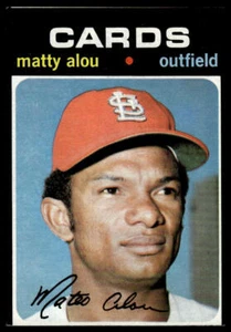1971 Topps #720 Matty Alou - Picture 1 of 2