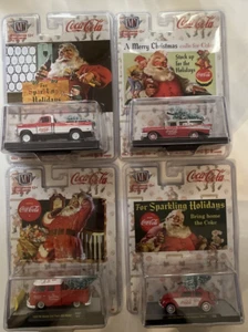 M2 Machines Coca-Cola Sparkling Holidays Wagon Ford F-100 VW Double Beetle Lot - Picture 1 of 6
