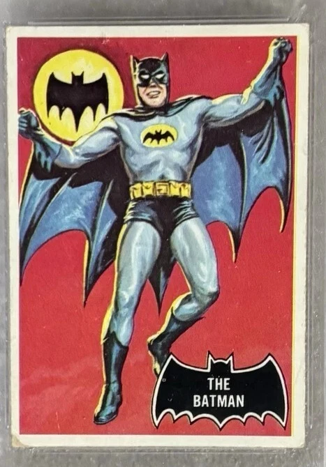 VINTAGE 1966 TOPPS BATMAN BLACK BAT Set Break  U PICK CARD - Image 1 of 1