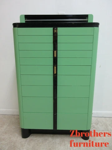 1940s Art deco Dental Cabinet Industrial Medical Chest Dresser American Cabinet Cover