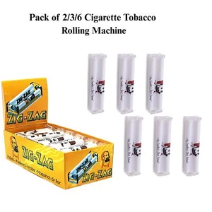 2/3/6 Stück Zick Zack Automatische Zigaretten Drehen Maschine Tabak Box Roller UK - Bild 1 von 12