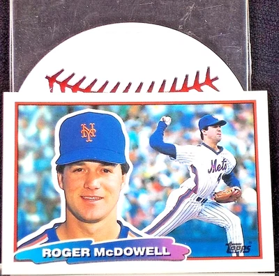 1988 TOPPS BIG Baseball Card # 101 *** ROGER McDOWELL *** New York Mets - Image 1 of 2