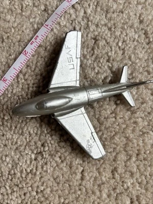 Vintage Metal Warplane Miniature - Image 1 of 2