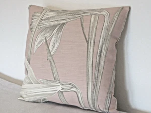 Harlequin Poetica Blush Pink fabric 14" Cushion Cover - Picture 1 of 6