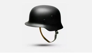WWII German Elite M35 Steel Helmet Stahlhelm Combat Retro Replica Headwear - Picture 1 of 5