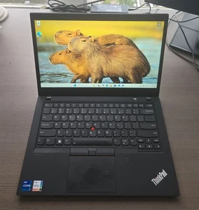 LENOVO THINKPAD T14 INTEL CORE i7 2.80GHz 16 GB 512GB SSD 14 GEN 2 WIN 11 - Picture 1 of 16