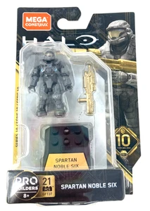 MEGA CONSTRUX HALO Spartan Noble Six SERIES 10 PRO BUILDERS NEW - Picture 1 of 3