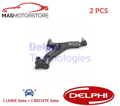LINKS RECHTS QUERLENKER SATZ VORNE OUTER NIEDRIGER DELPHI TC3867 2PCS I NEU - Image 1 of 4