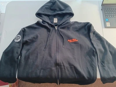 Nuevo Hard Rock Hotel Tulsa Para Hombres 2XL Negro Cremallera Vellón Sudadera con Capucha Luna Llena ¡Maníacos! Foto 1 de 4