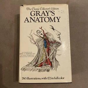 Gray’s Anatomy Henry Gray c 1977 First Printing & Original Dust jacket - Picture 1 of 14