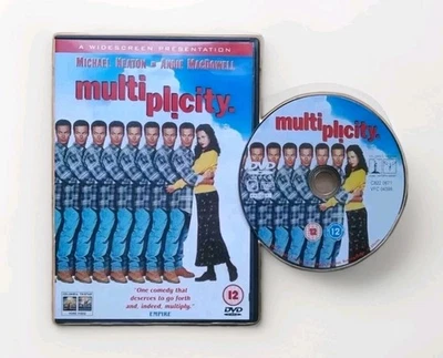Multiplicity DVD Michael Keaton, Andie MacDowell 1996 Sci-Fi Comedy Movie - Image 1 of 4