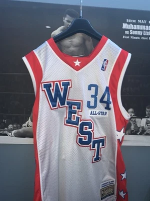 FEBRUARY 15 2004 FULLY AUTHENTIC SHAQUILLE ONEAL ALL STARS JERSEY. NEW WITH TAGS - Image 1 of 4