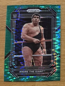 2023 Panini Prizm WWE Green Pulsar Prizm /25 Andre the Giant #159 - Picture 1 of 4