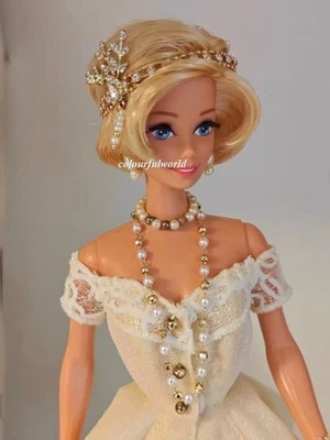 Модный ручной работы головной убор кукла Jewel для Royalty Poppy Parker целостность куклы 1/6  - Изображение 1 из 4