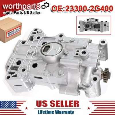 Oil Pump For 2013-2018 Kia Sorento 2014-2015 Hyundai Tucson 2.4L 23300-2G410 — 第 1/4 张图片