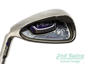 Ping Serene Single Iron 9 Iron Graphite Ladies Left Purple dot 35.75in - Picture 1 of 8