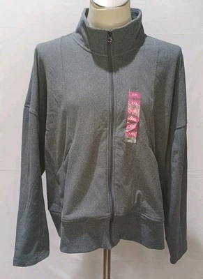 RBX Womens Full Zip Fleece Gray XXL - Image 1 of 4
