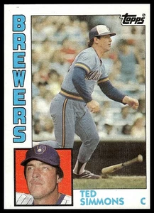 Ted Simmons *HOF* 1984 Topps #630 - Imagen 1 de 2
